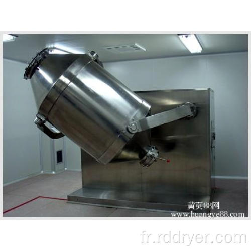 Machine tridimensionnelle de mélangeur de poudre de mélangeur industriel de poudre